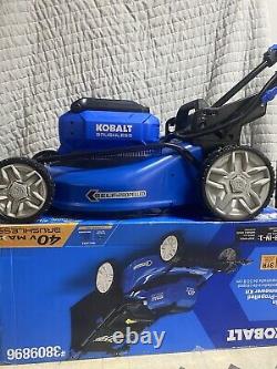 Tondeuse autoportée Kobalt Gen4 40v 20in avec batterie 6ah et chargeur inclus