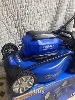 Tondeuse autoportée Kobalt Gen4 40v 20in avec batterie 6ah et chargeur inclus