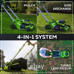Tondeuse autotractée 60V 21 avec (2) batteries 5.0 Ah et chargeur rapide