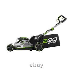 Tondeuse autotractée EGO LM2123SP-2 de 21 pouces avec batteries 4.0Ah + 6.0Ah et chargeur