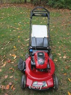 Toro 190 CC Autopropulsed Lawn Mower Personal Pace Variable Speed Pick Up