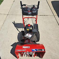 Troy-Bilt Storm 2620 26 pouces Souffleuse à neige à deux étages à démarrage automatique à essence