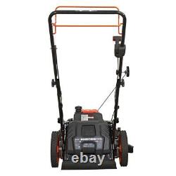 YG2860 22 201cc Tondeuse à gazon à propulsion arrière 3-en-1 à roues hautes 6 vitesses CVT